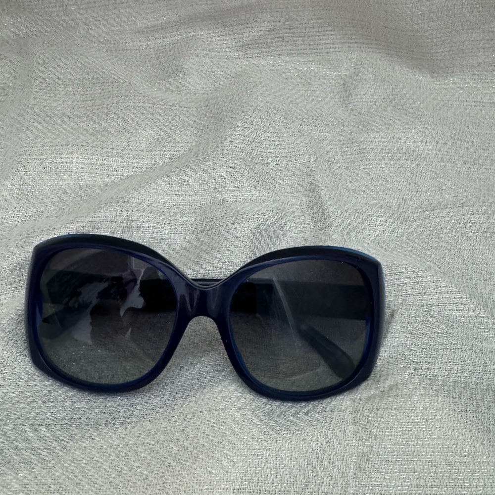 CHANEL CC Sunglasses 5183 Blue CC square-frame sunglasses Fashion Luxury VINTAGE - Picture 13 of 17